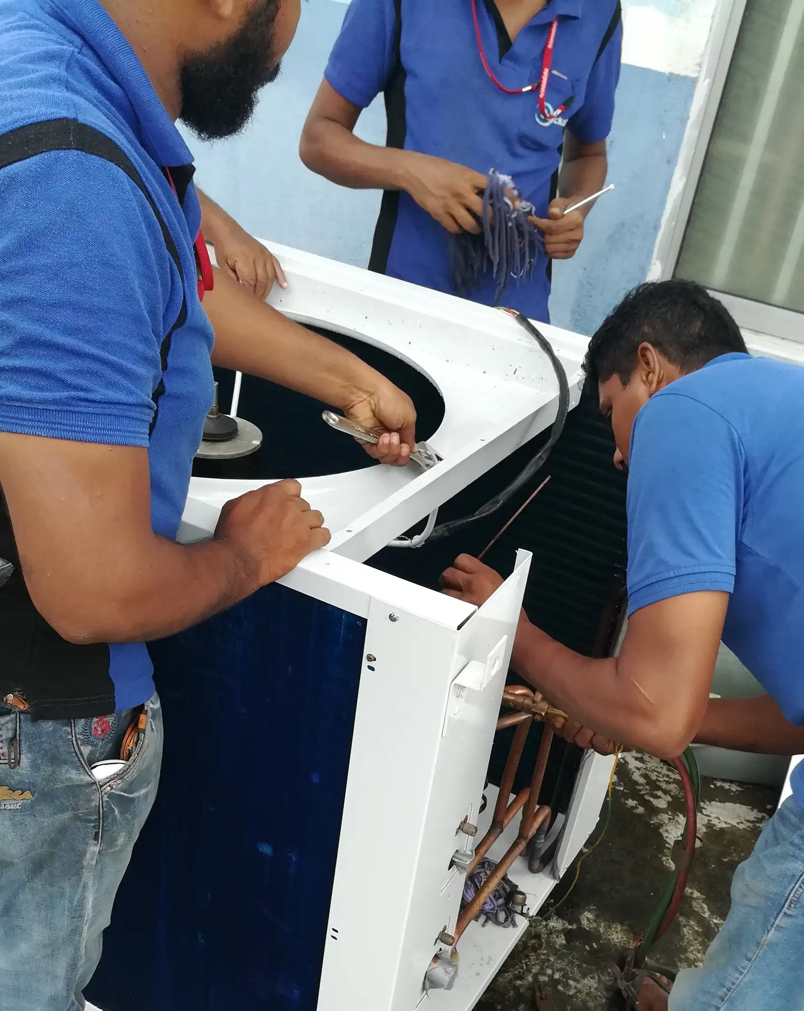Industrial Air Conditioning and Heavy HVAC Plant Servicing