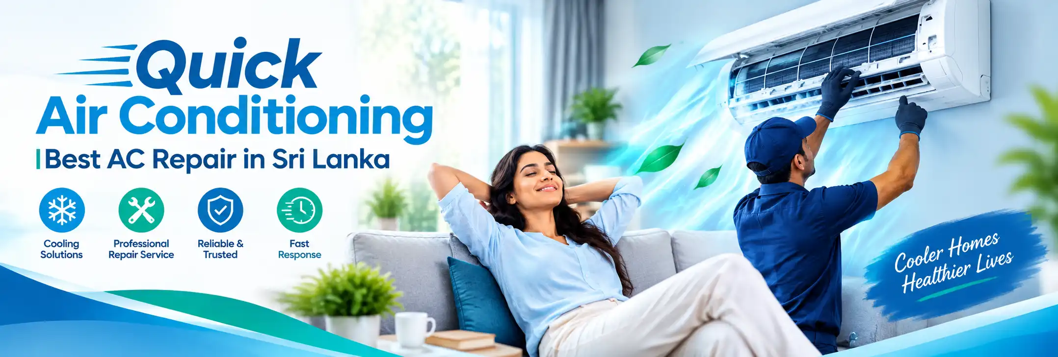 Quick Air Conditioning - Best AC Repair in Sri Lanka - Cooler Homes, Healthier Lives